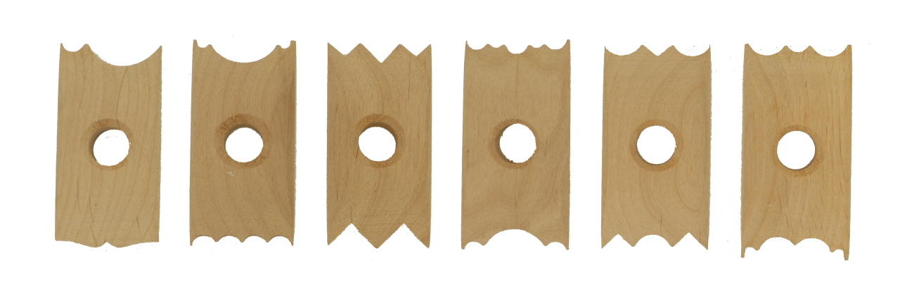 Contour Rib Set (Various Sizes/Any 3pc)