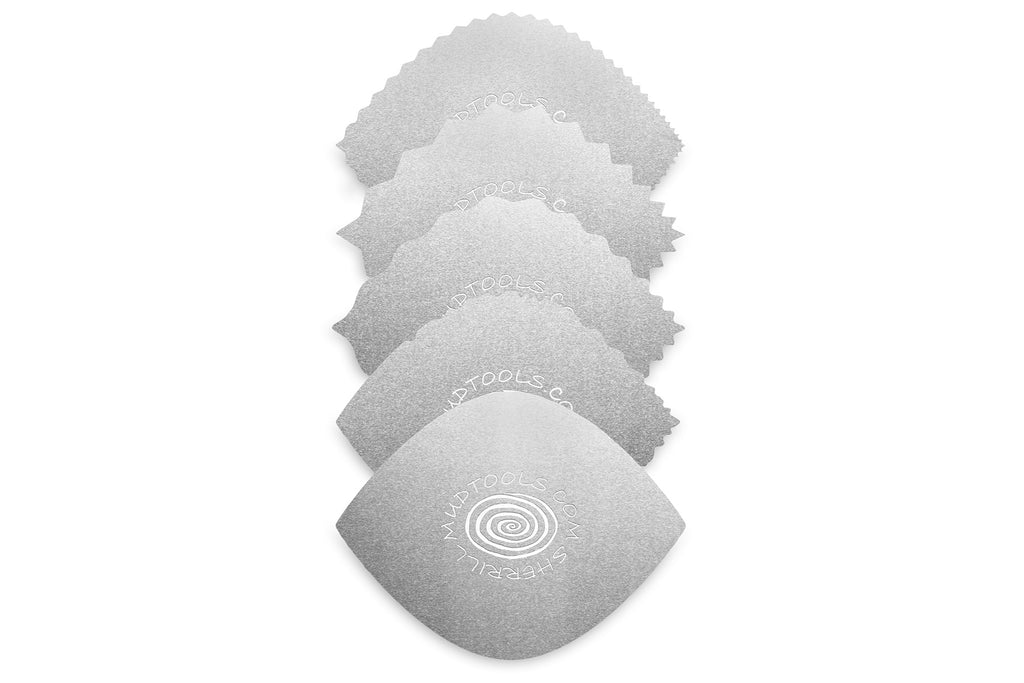 MUDTOOLS Stainless Steel Rib Leaf Drawing Tool (Edge0-4/Full Set)