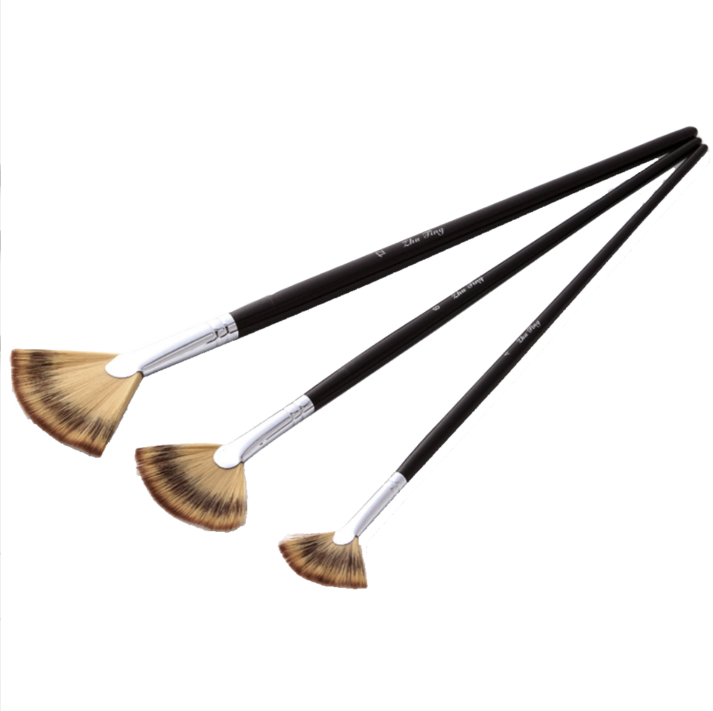 Fan Brush Set (Set of 3)