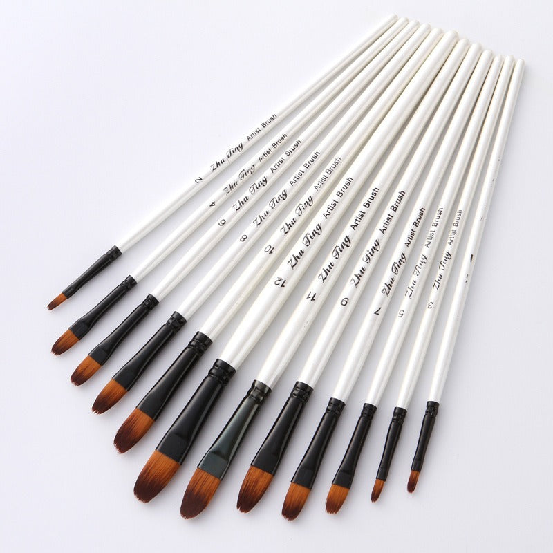 Oval Brush Set 12pcs