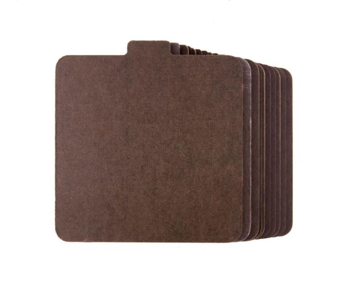 Dirty Girl Bat - DG003 - Set of 5 Extra Square Inserts 6.5" Dia