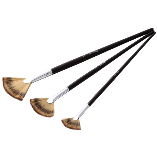Fan Brush Set (Set of 3)