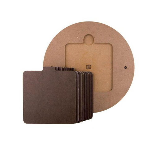 Dirty Girl Bat - DG002 - Bat Insert System-Master & 5 Square Inserts 6.5"